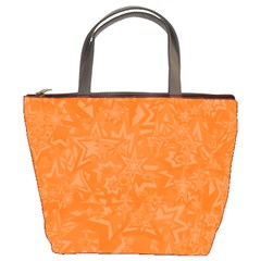 Orange-chaotic Bucket Bag by nateshop