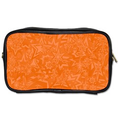 Orange-chaotic Toiletries Bag (two Sides) by nateshop