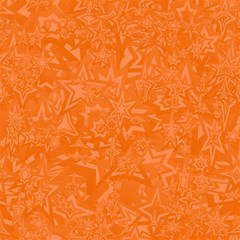 Orange-chaotic Play Mat (square)