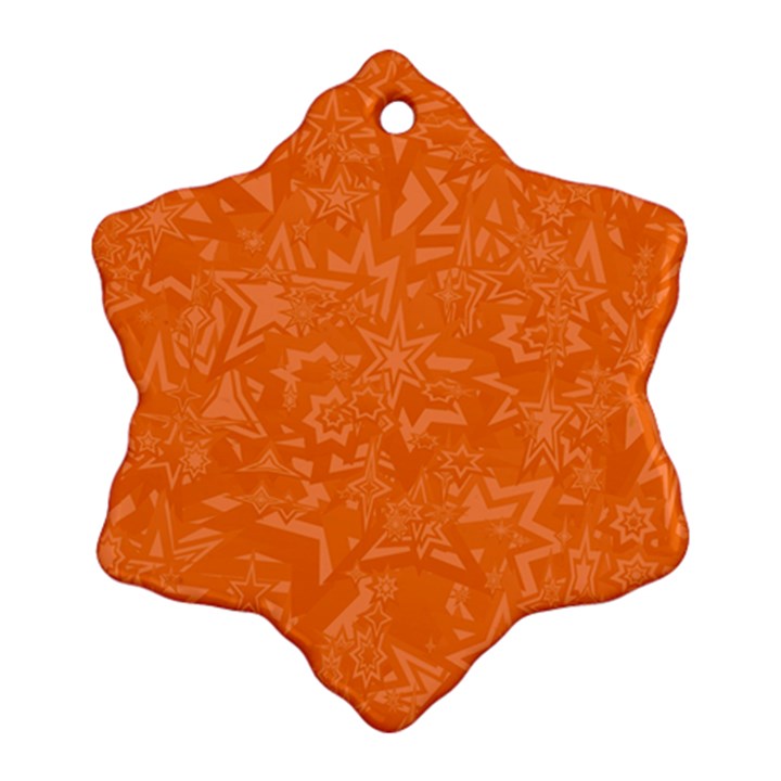 Orange-chaotic Ornament (Snowflake)