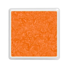 Orange-chaotic Memory Card Reader (square) by nateshop