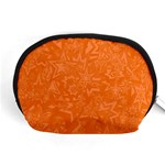 Orange-chaotic Accessory Pouch (Medium) Front