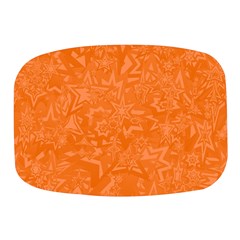 Orange-chaotic Mini Square Pill Box by nateshop