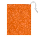 Orange-chaotic Drawstring Pouch (4XL) Front