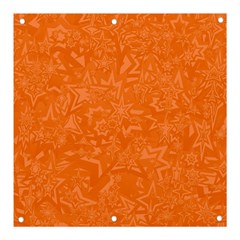 Orange-chaotic Banner And Sign 3  X 3  by nateshop