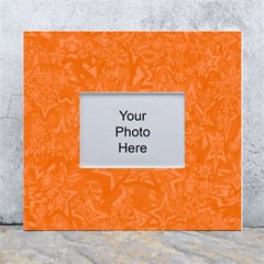 Orange-chaotic White Wall Photo Frame 5  X 7 