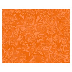 Orange-chaotic Premium Plush Fleece Blanket (medium) by nateshop