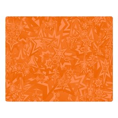 Orange-chaotic Premium Plush Fleece Blanket (large) by nateshop