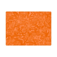 Orange-chaotic Premium Plush Fleece Blanket (mini) by nateshop