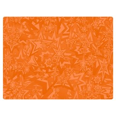 Orange-chaotic Premium Plush Fleece Blanket (extra Small) by nateshop