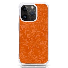 Orange-chaotic Iphone 14 Pro Tpu Uv Print Case by nateshop