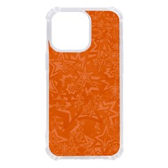 Orange-chaotic Iphone 13 Pro Tpu Uv Print Case