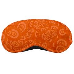 Orange-ellipse Sleeping Mask by nateshop