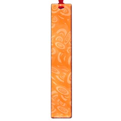 Orange-ellipse Large Book Marks by nateshop