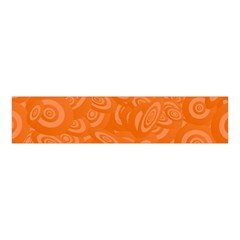 Orange-ellipse Velvet Scrunchie by nateshop