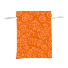 Orange-ellipse Lightweight Drawstring Pouch (s) by nateshop