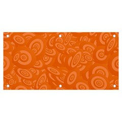 Orange-ellipse Banner And Sign 6  X 3  by nateshop