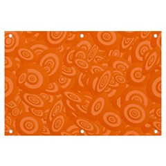 Orange-ellipse Banner And Sign 6  X 4  by nateshop