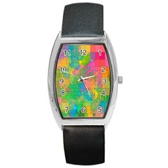 Pixel-79 Barrel Style Metal Watch by nateshop