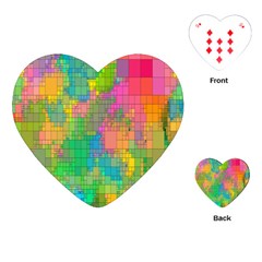 Pixel-79 Playing Cards Single Design (heart) by nateshop