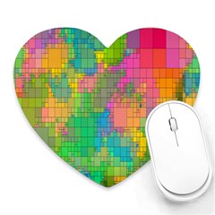 Pixel-79 Heart Mousepad by nateshop