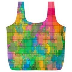 Pixel-79 Full Print Recycle Bag (xl) by nateshop