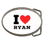 I love ryan Belt Buckles Front