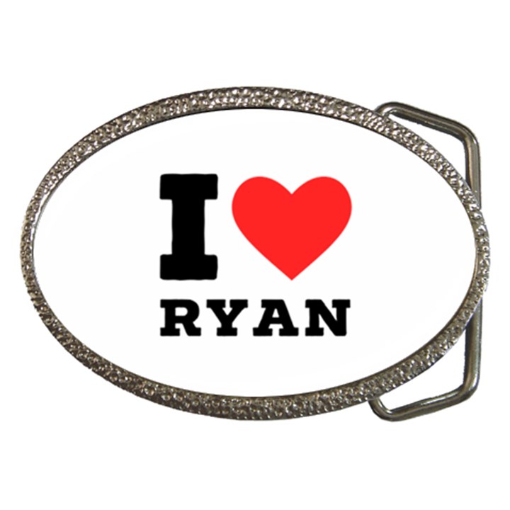 I love ryan Belt Buckles