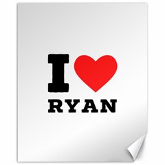 I Love Ryan Canvas 16  X 20  by ilovewhateva