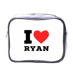 I Love Ryan Mini Toiletries Bag (one Side) by ilovewhateva