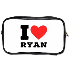 I Love Ryan Toiletries Bag (two Sides) by ilovewhateva