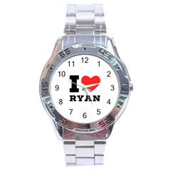 I Love Ryan Stainless Steel Analogue Watch by ilovewhateva