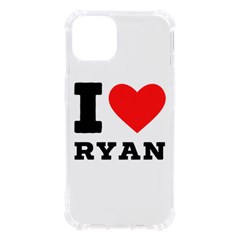 I Love Ryan Iphone 13 Tpu Uv Print Case by ilovewhateva