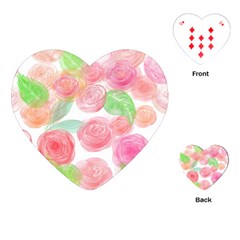 Roses-50 Playing Cards Single Design (heart) by nateshop