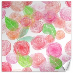 Roses-50 Canvas 20  X 20  by nateshop