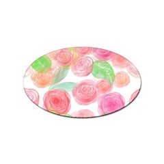 Roses-50 Sticker Oval (100 Pack) by nateshop