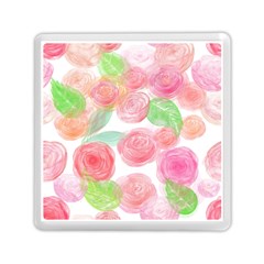 Roses-50 Memory Card Reader (square) by nateshop