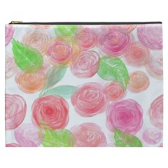 Roses-50 Cosmetic Bag (xxxl) by nateshop