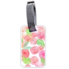 Roses-50 Luggage Tag (one Side) by nateshop