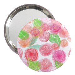 Roses-50 3  Handbag Mirrors by nateshop