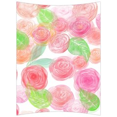 Roses-50 Back Support Cushion by nateshop