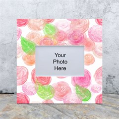 Roses-50 White Box Photo Frame 4  X 6  by nateshop