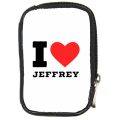 I Love Jeffrey Compact Camera Leather Case by ilovewhateva