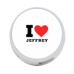 I Love Jeffrey 4-port Usb Hub (two Sides) by ilovewhateva