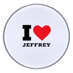 I Love Jeffrey Wireless Fast Charger(white) by ilovewhateva