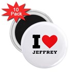 I love jeffrey 2.25  Magnets (10 pack)  Front