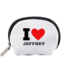 I Love Jeffrey Accessory Pouch (small) by ilovewhateva