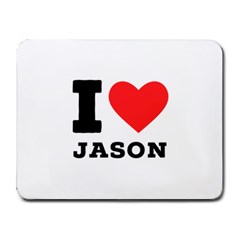 I Love Jason Small Mousepad