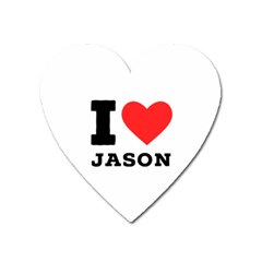 I Love Jason Heart Magnet by ilovewhateva