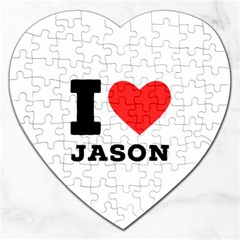 I Love Jason Jigsaw Puzzle (heart) by ilovewhateva